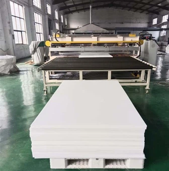 Foaie de plastic alb uhmw din polietilenă